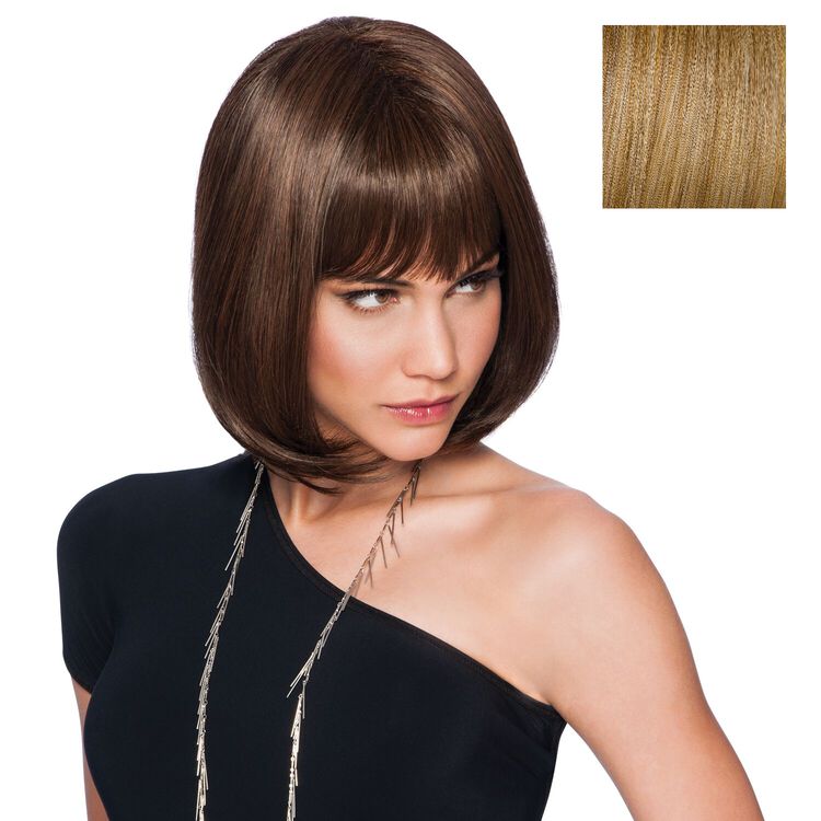 Classic Page Wig Rooted Ginger Blonde