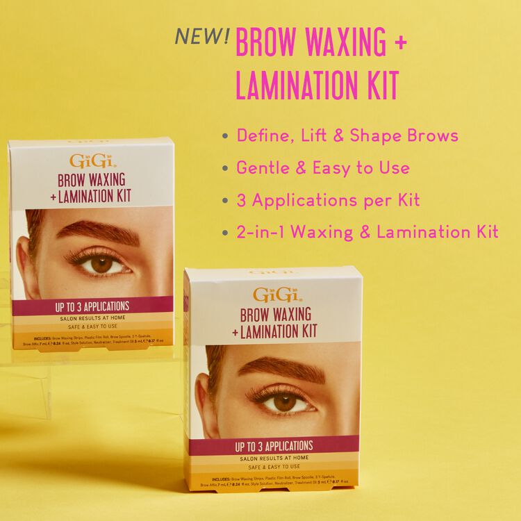 Brow Waxing and Lamination Kit