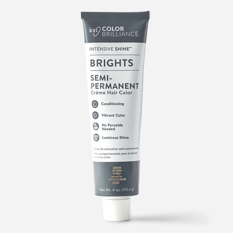 Semi-Permanent Brights Hair Color Storm