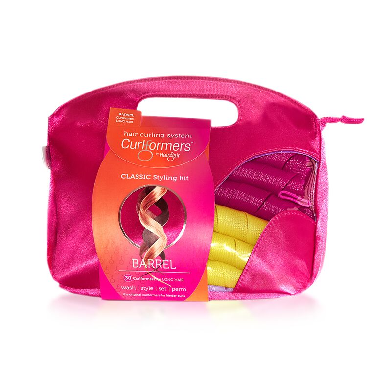Hair Flair Curlformers Barrel Curls Styling Kit For Long Hair