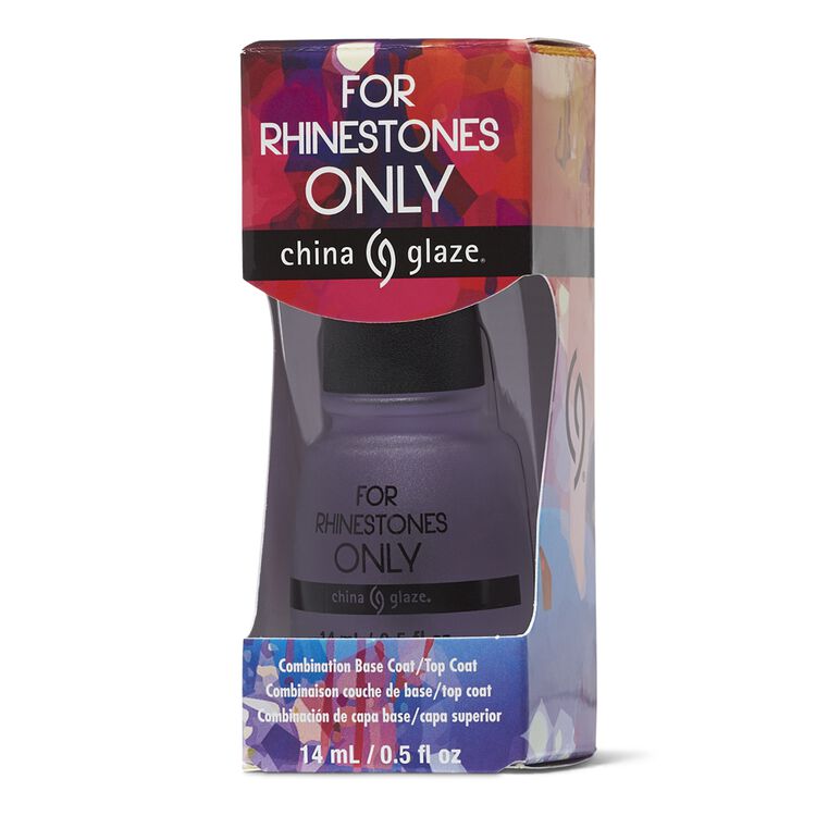 Rhinestones Only Top & Base Coat