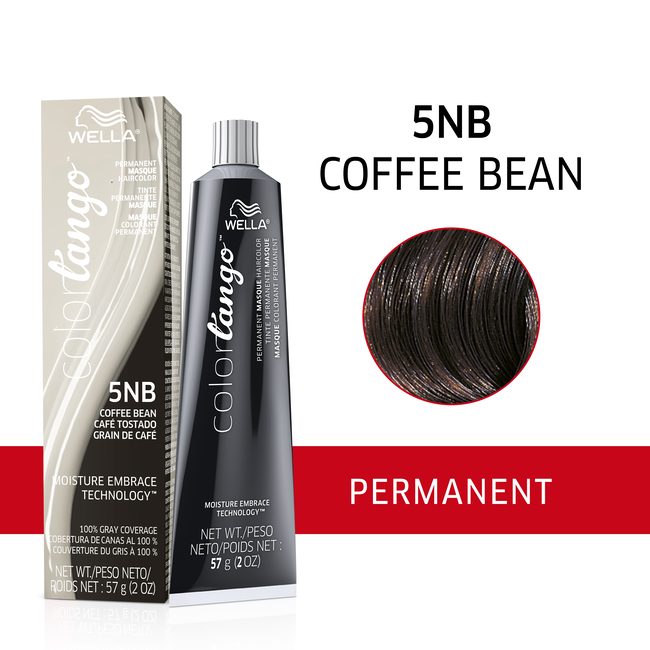 Wella Color Tango 5NB Coffee Bean Permanent Masque Hair Color