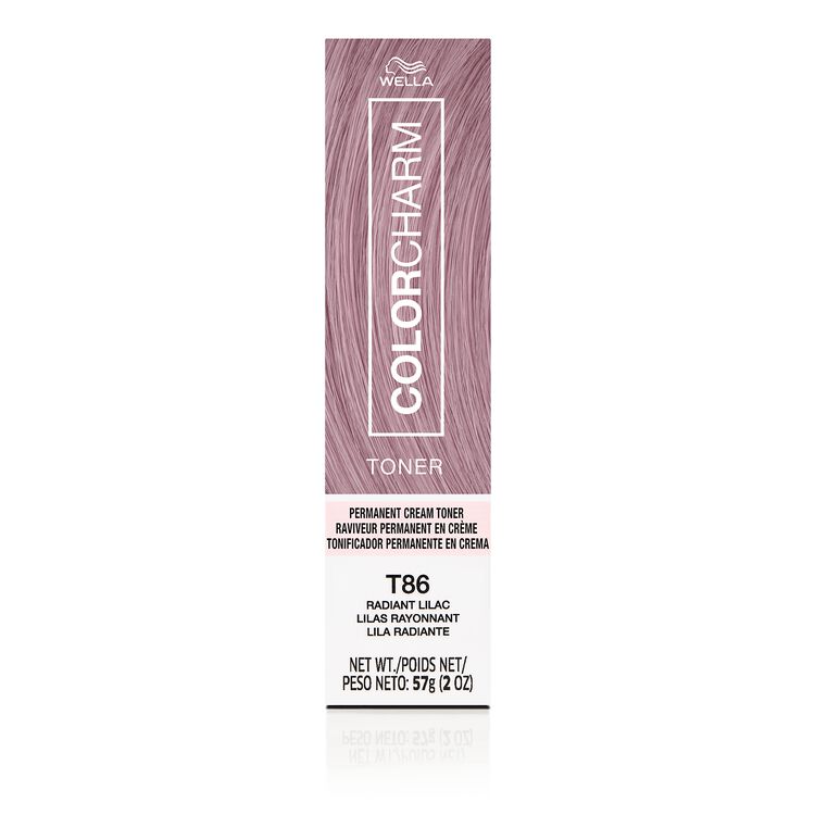 Wella colorcharm T86 Radiant Lilac Permanent Crème Toner Sally Beauty
