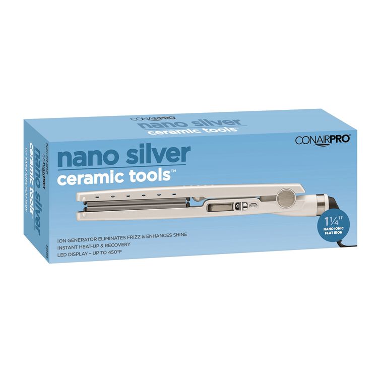 Jilbere Nano Silver Ceramic Flat Iron 1 1 4 In By Conair Professional Flat Irons Sally Beauty
