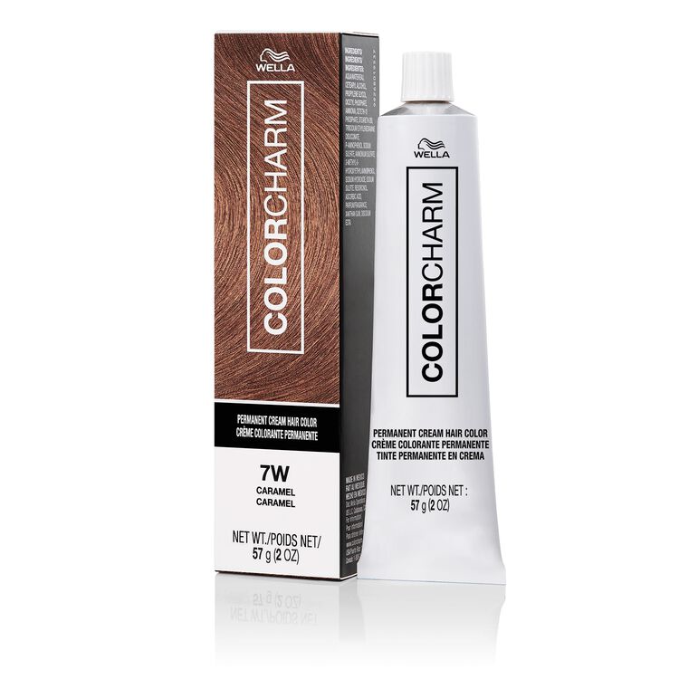 7W Caramel Permanent Cream Hair Color