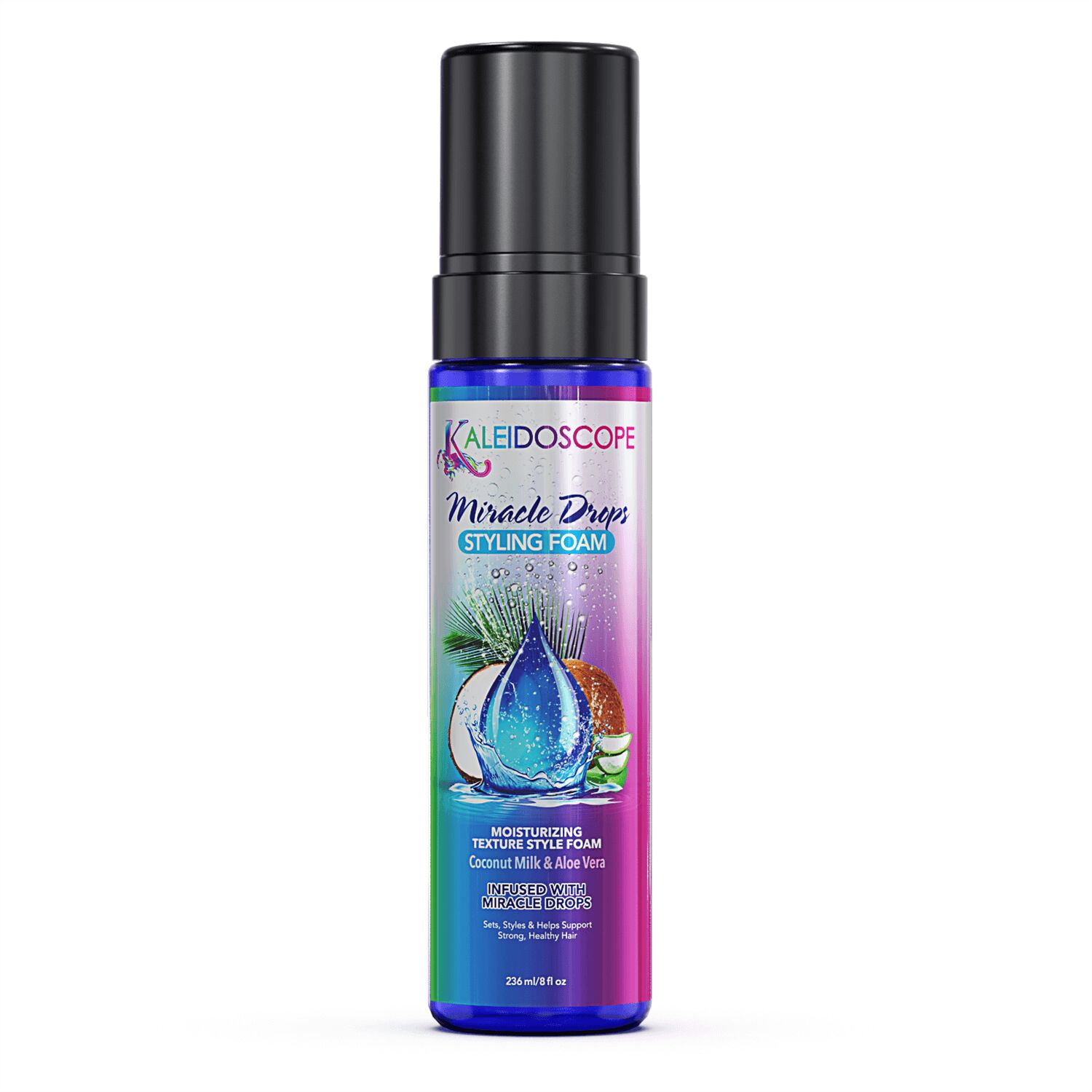 Miracle Drops Styling Foam 8 oz