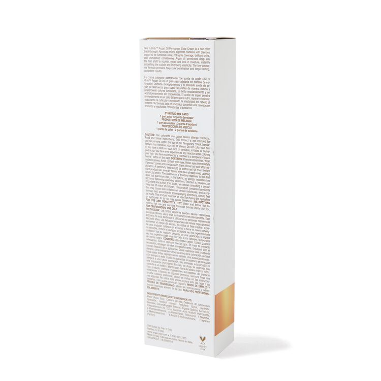 Argan Oil Permanent Color Cream 5CP Light Cappuccino Brown