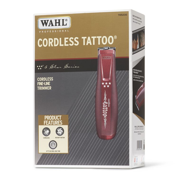 5 Star Cordless Tattoo Trimmer by Wahl Clippers and Trimmers Sally