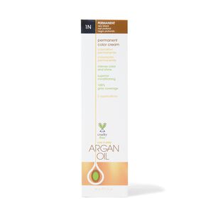 Argan Oil Permanent Color Cream 1N Very Black