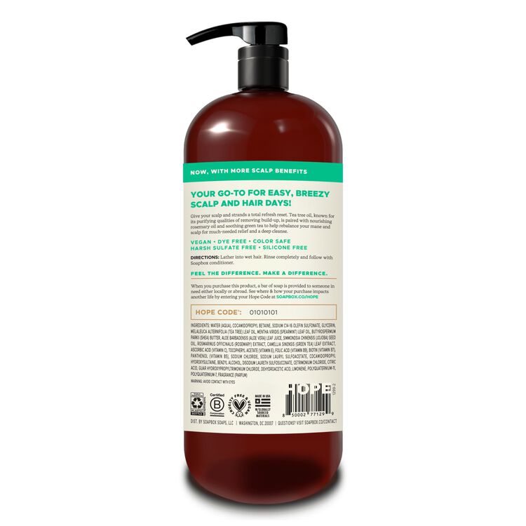 Tea Tree Clean & Purify Shampoo 33.8 oz