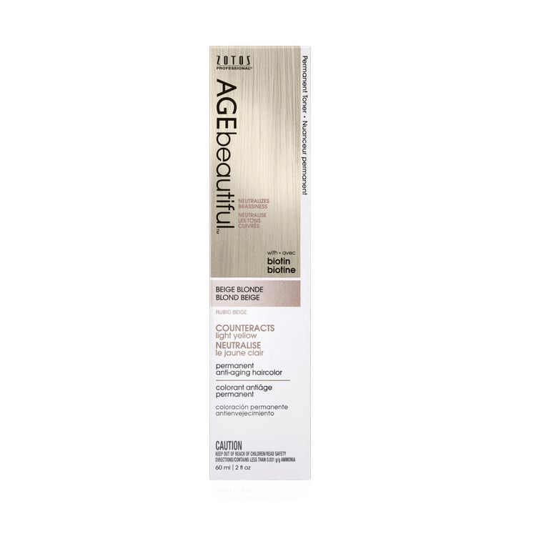 Age Beautiful Permanent Liqui Creme Topcoat Toners Toner Sally