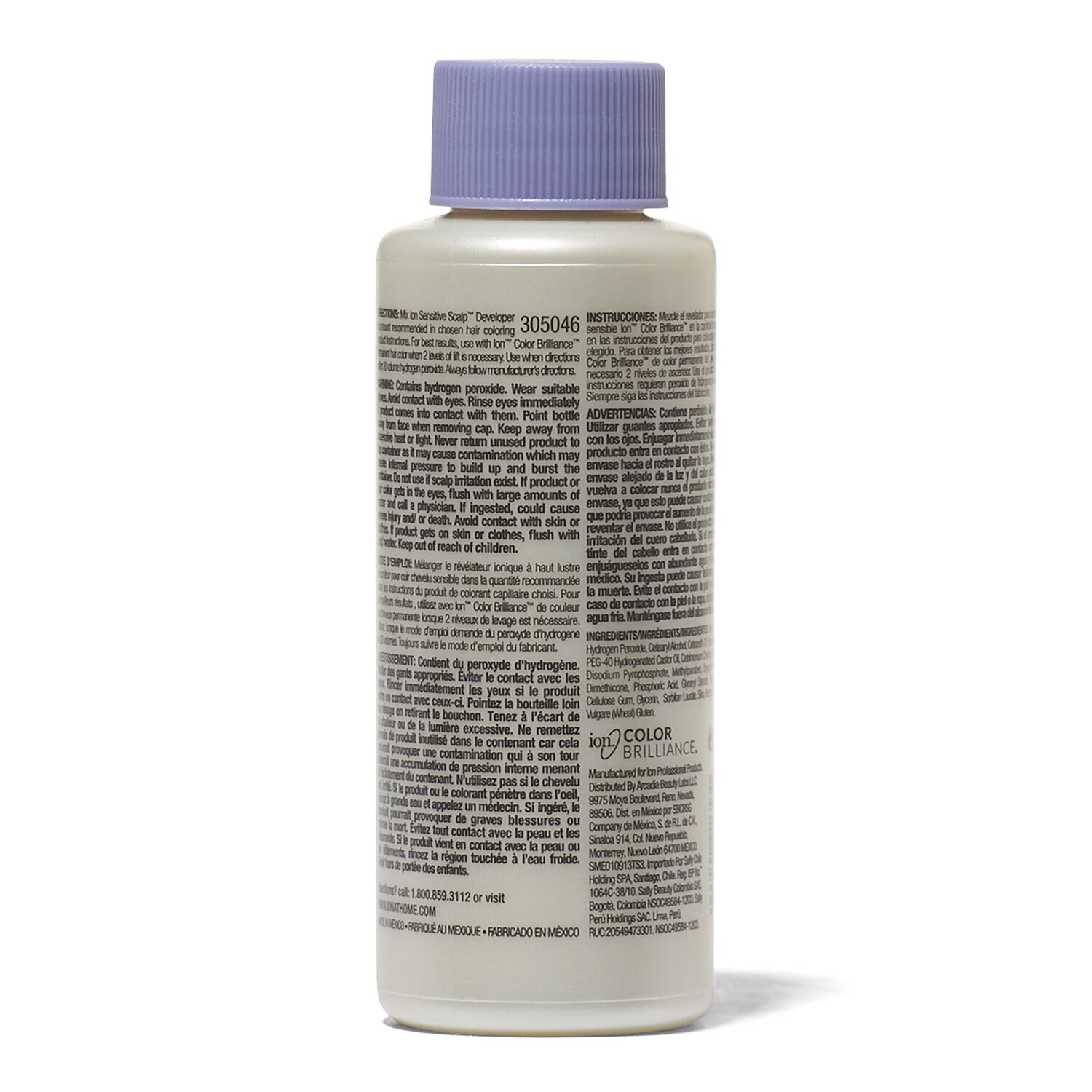 ion Sensitive Scalp 20 Volume Creme Developer 4 oz Color Developers