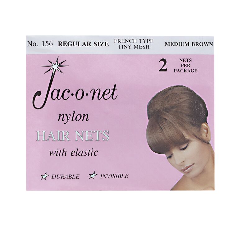Jac O Net Regular Hairnet Medium Brown 156