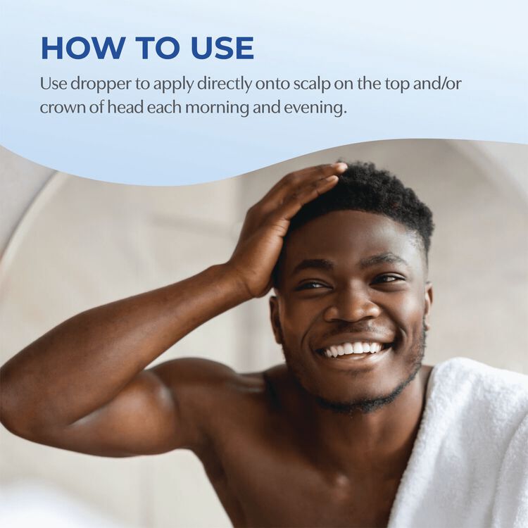 Men's Hair Regrowth Treatment with Minoxidil