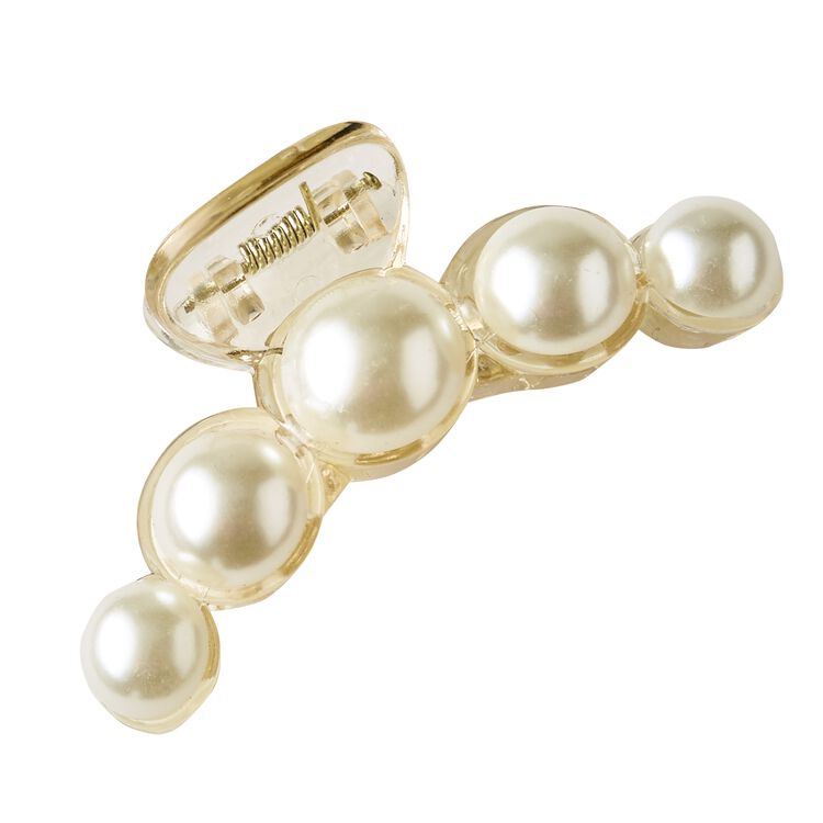 Almar Oversized Pearl Claw Clip | Bobby Pins, Barrettes, & Clips ...