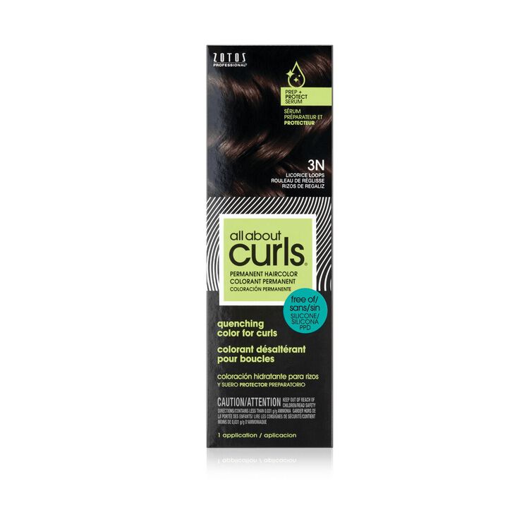 Licorice Loops 3N Permanent Hair Color