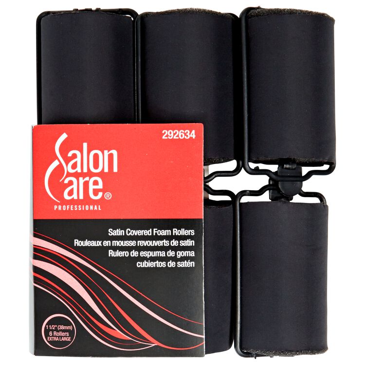 Satin Foam Rollers