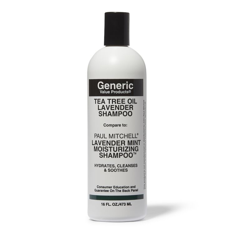 Tea Tree Oil Lavender Shampoo Compare to Paul Mitchell Lavender Mint Moisturizing Shampoo 16 oz