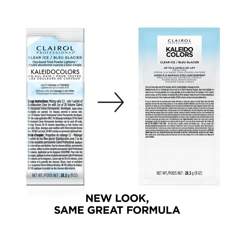 Clear Ice Powder Lightener Packette