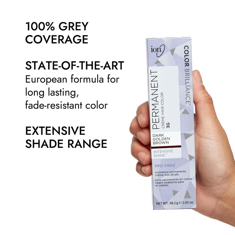 3G Dark Golden Brown Permanent Creme Hair Color