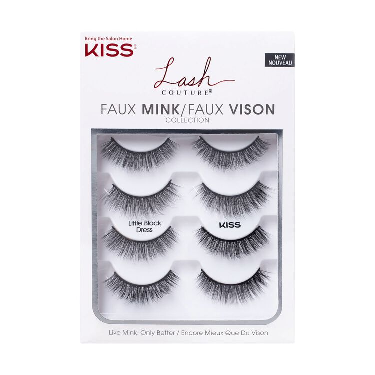 Lash Couture Faux Mink Fake Eyelashes Multipack - Little Black Dress
