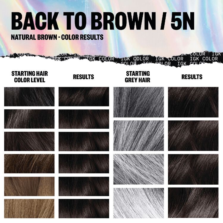 Back To Brown Permanent Color Kit