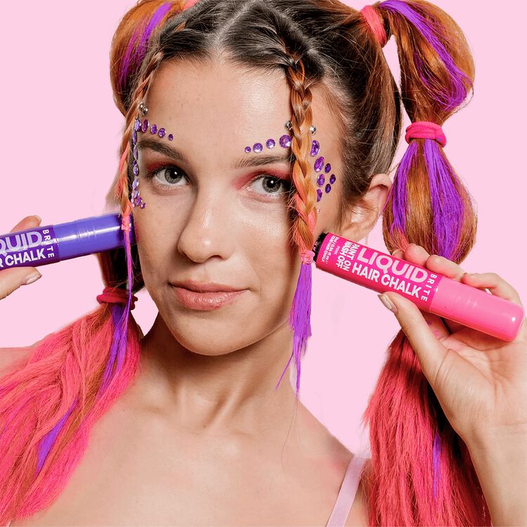 Pink Liquid Hair Chalk
