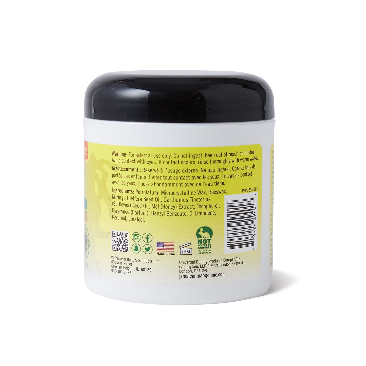 Jamaican Mango and Lime Locking Firm Wax