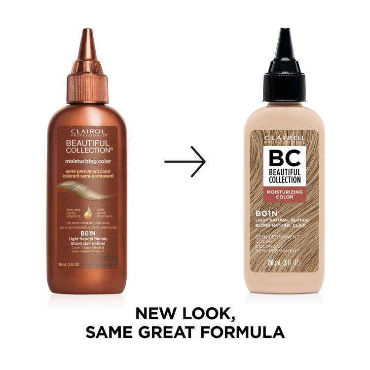 B01N Light Natural Blonde Semi Permanent Moisturizing Hair Color