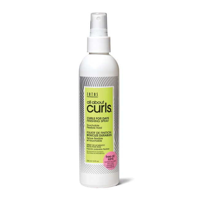 Hair spray discount for curly hair