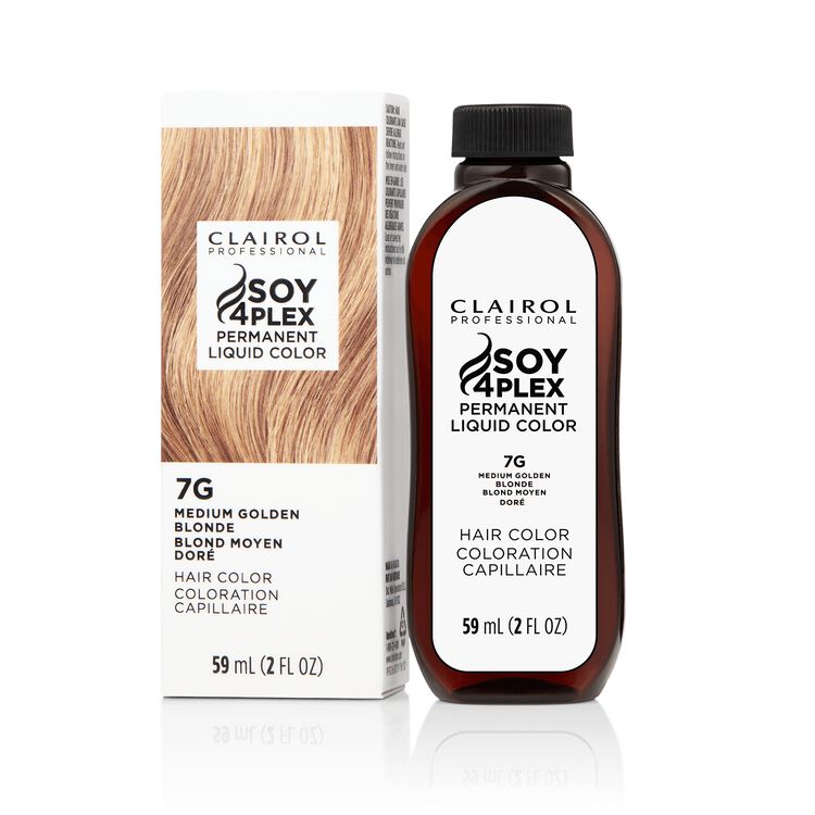 7G Medium Golden Blonde Permanent Liquid Hair Color