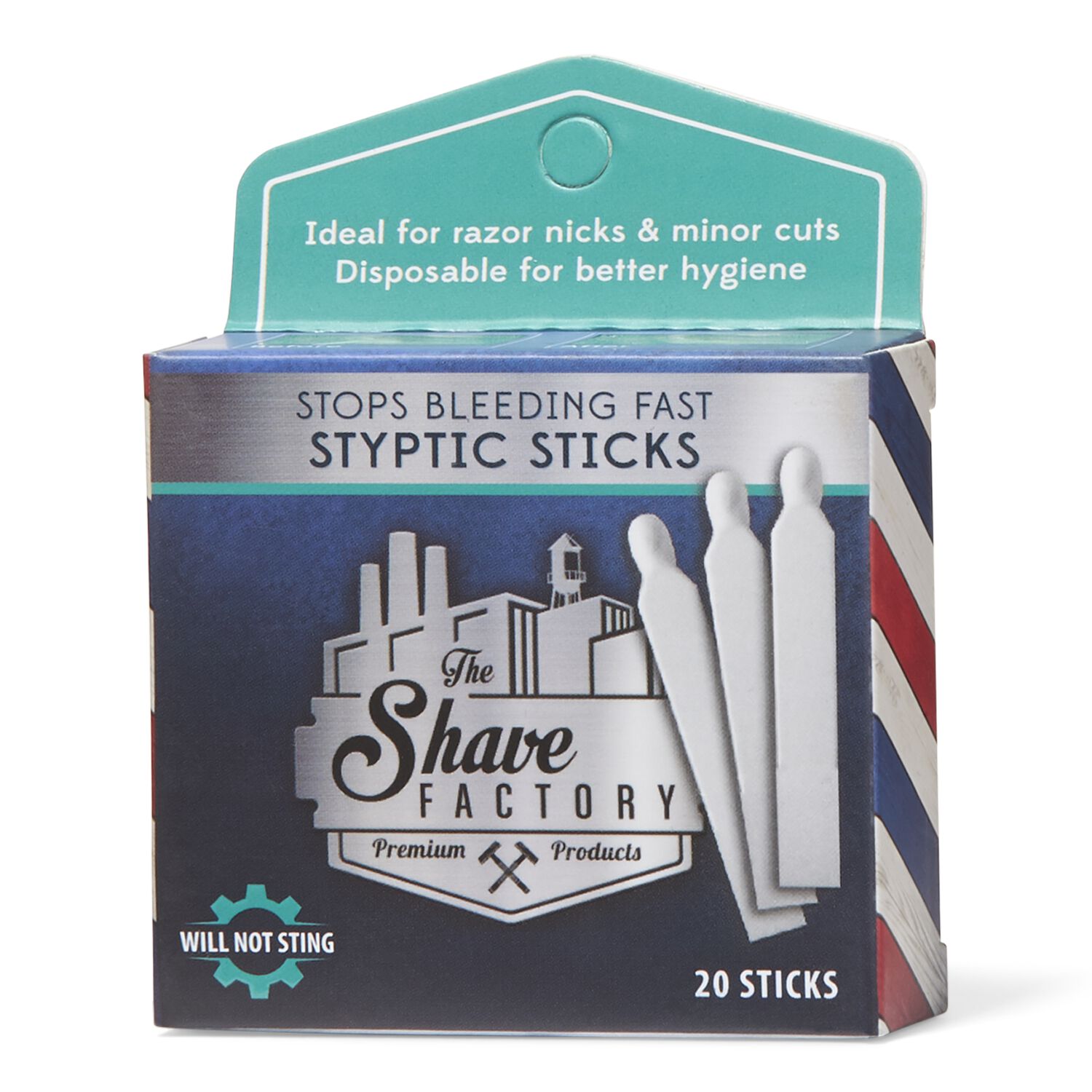 Disposable Styptic Pencils by Derby International Shaving Supplies