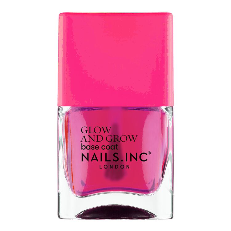 45 Second Speedy Gloss Pink Glow Base Coat Sienna