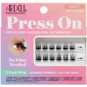 Press On Mini Naked Soft Volume 12 pc