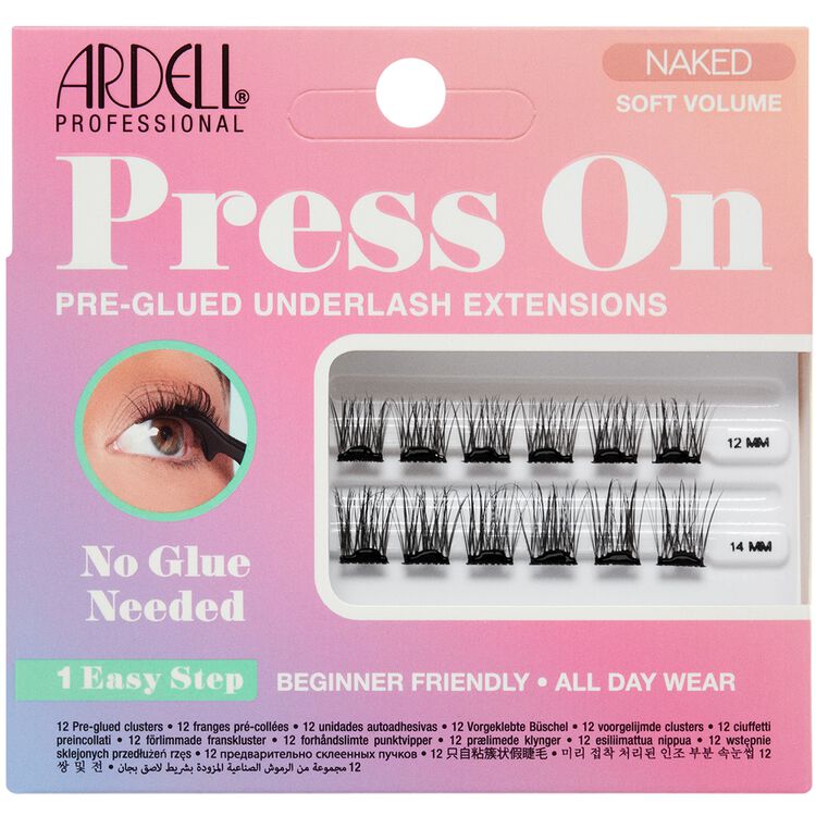 Press On Mini Naked Soft Volume 12 pc