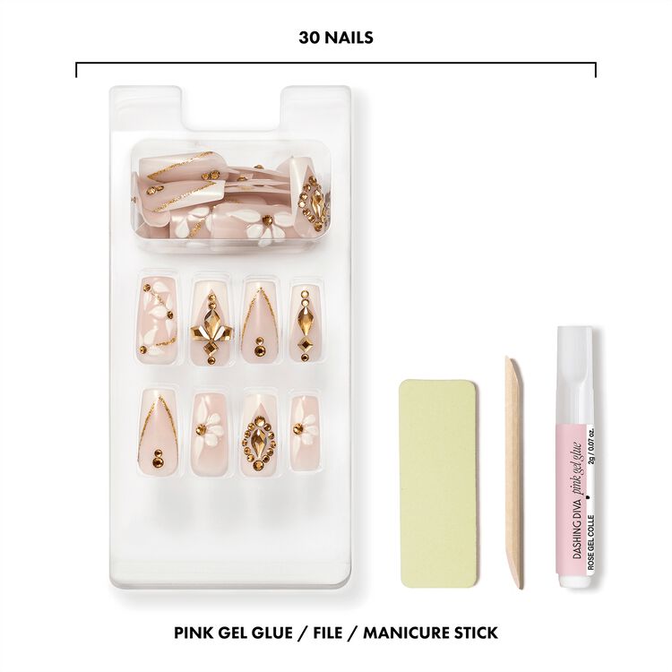 Gel Nail Luxe Modern Princess