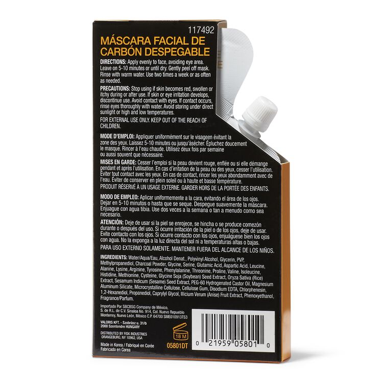 Pore Refine Charcoal Peel Off Mask