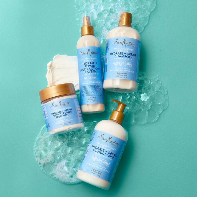 SheaMoisture Manuka Honey & Yogurt Hydrate & Repair Hair Care Bundle