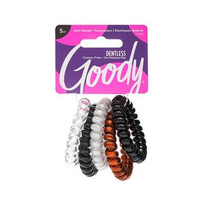 Trend Black Neutral Coil Elastics 5 Count