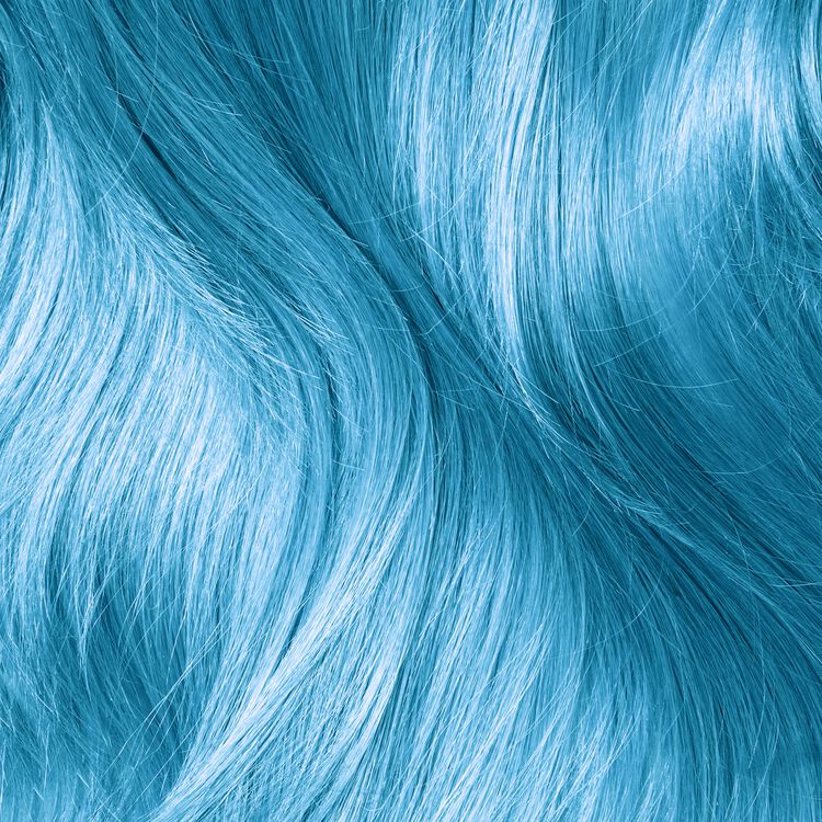 Cyan Semi Permanent Hair Color