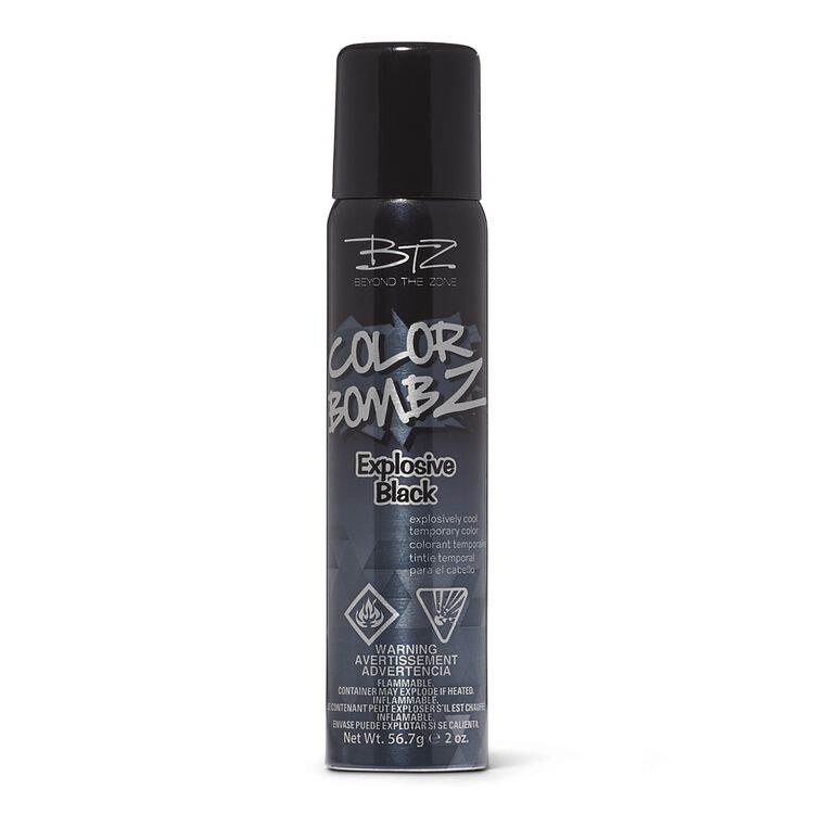 Explosive Black Temporary Hair Color Spray