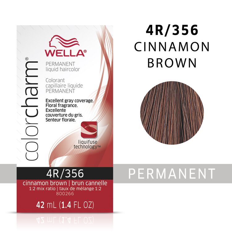 Cinnamon Brown colorcharm Liquid Permanent Hair Color