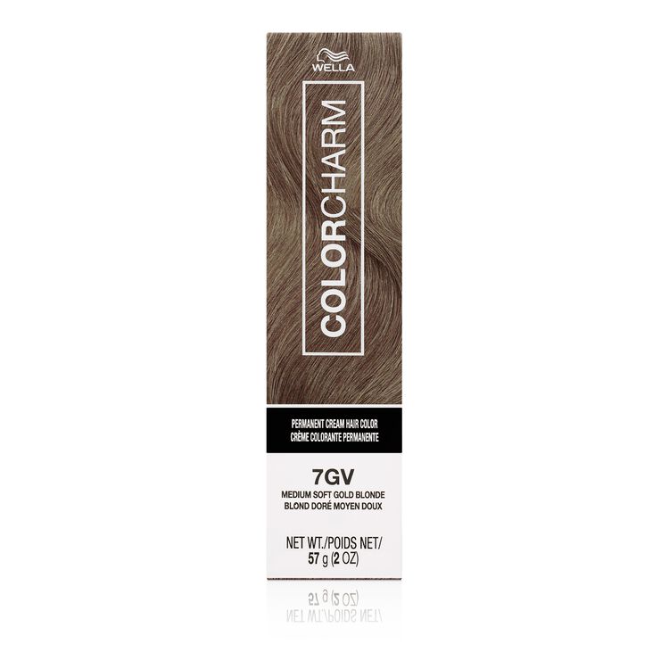 7GV Medium Soft Gold Blonde Permanent Cream Hair Color