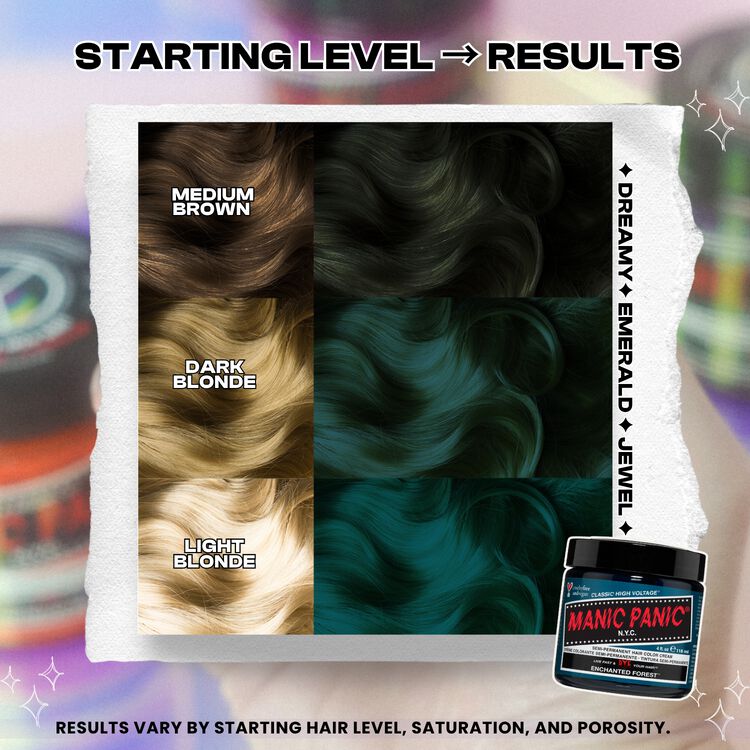 Enchanted Forest Semi Permanent Cream Hair Color