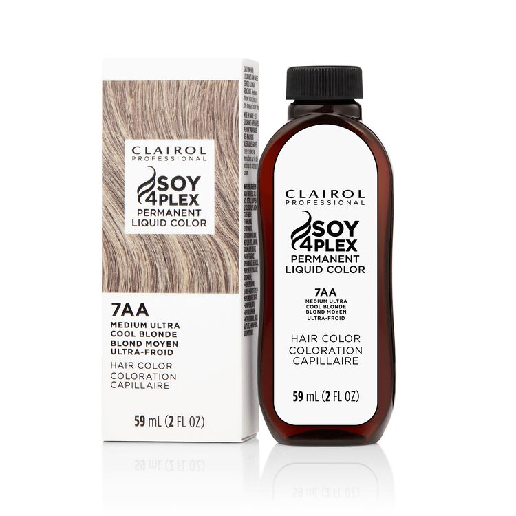 7AA Medium Ultra Cool Blonde Permanent Liquid Hair Color