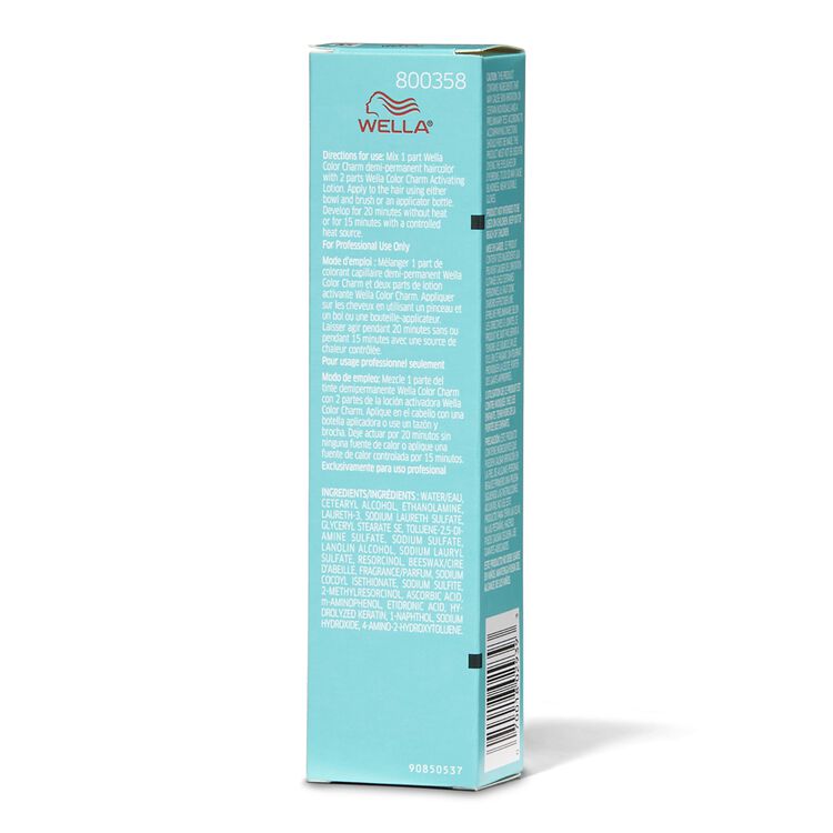 Light Natural Brown Color Charm DemiPermanent Hair Color by Wella