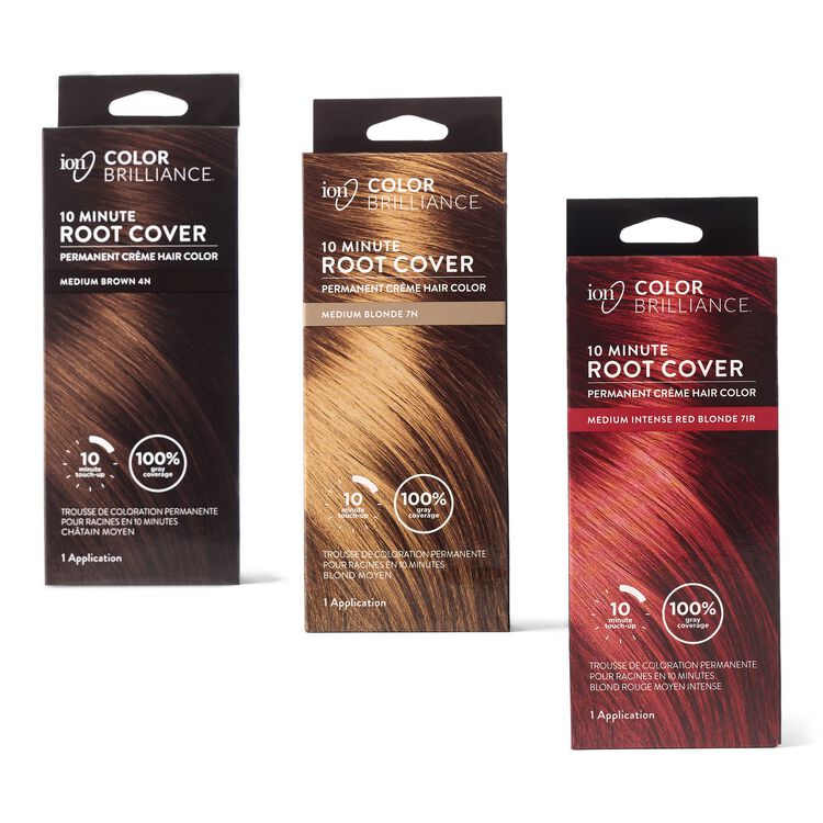 Medium Brown 10 minute Root Cover Permanent Creme Color
