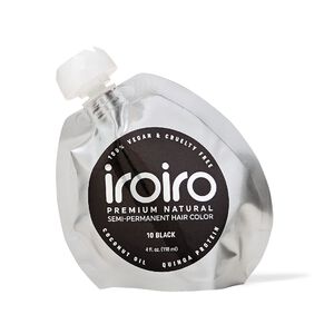 10 Black Premium Natural Semi Permanent Hair Color