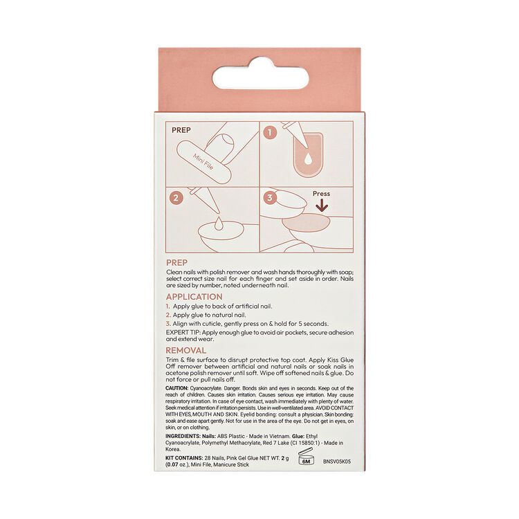 Bare-But-Better Nails No More Naps - Short