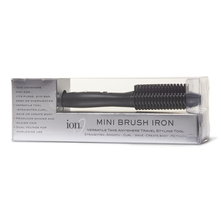 Travel Straightening Brush Iron 1 In By Ion Flat Irons Sally